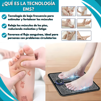 FOOTCONFORT™ - El único masajeador portátil que alivia tus pies en menos de 1 semana. Sentirás calor sin dolor. (Solo hoy incluye calcetines termoreguladores GRATIS)