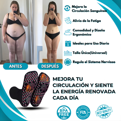 FOOTCONFORT™ - El único masajeador portátil que alivia tus pies en menos de 1 semana. Sentirás calor sin dolor. (Solo hoy incluye calcetines termoreguladores GRATIS)