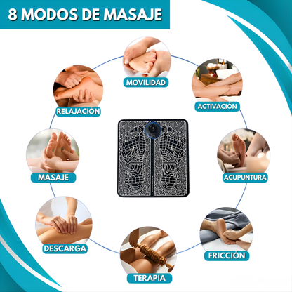FOOTCONFORT™ - El único masajeador portátil que alivia tus pies en menos de 1 semana. Sentirás calor sin dolor. (Solo hoy incluye calcetines termoreguladores GRATIS)