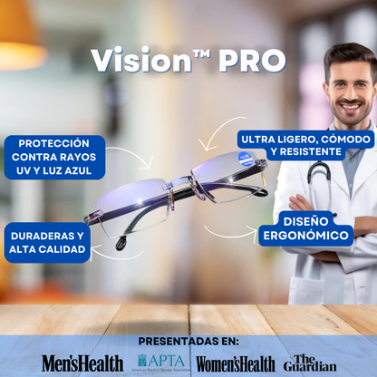 Gafas Anti-Rayos Vision™ + Funda de Cuero Gratis (Oferta 2x1)