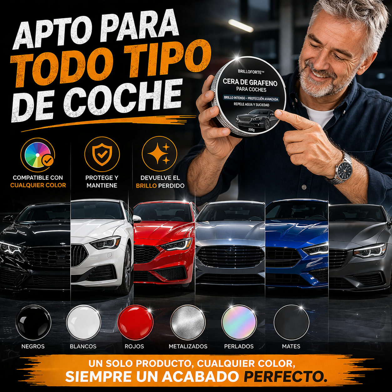 1+1 GRATIS | CERAFORTE™ La misma cera que usan en el taller por 200€, pero la aplicas tú mismo en casa por menos de 50€. Protege tu coche durante meses, aunque aparques en la calle. (Solo hoy incluye otra cera GRATIS)